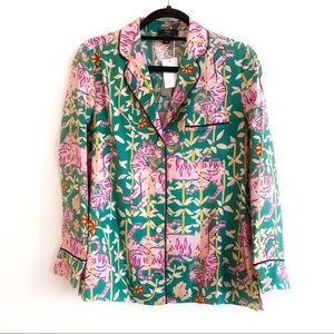 J. Crew x Drakes pajama top